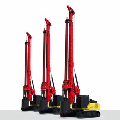Máy đóng cọc xây dựng SR155 C10 Máy khoan quay thủy lực 44m