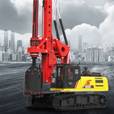 SR205 S Công việc đóng cọc giàn khoan Sany Máy đóng cọc xây dựng 1,8m