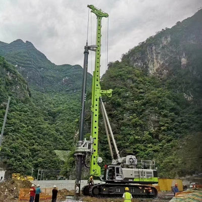 Máy đóng cọc xây dựng Diesel 380V Máy đóng cọc đã qua sử dụng gắn trên xe tải
