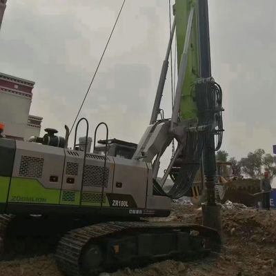 Máy đóng cọc thủy lực ZR160L Máy khoan móng quay 56M