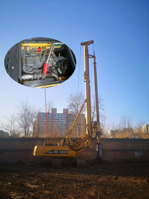 Máy đóng cọc thủy lực 160knm FD168SE Độ sâu tối đa 55m Máy đóng cọc đã qua sử dụng