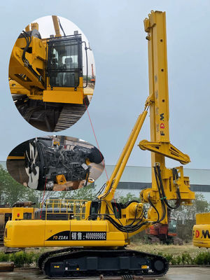 Máy đóng cọc búa thủy lực FDM Rig với động cơ ISUZU6HK1