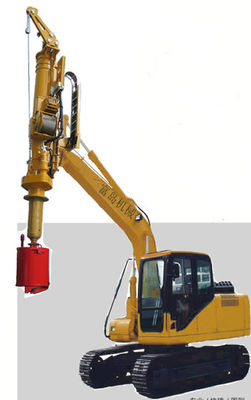 Máy đóng cọc thủy lực CE Máy đóng cọc quay 20 mét