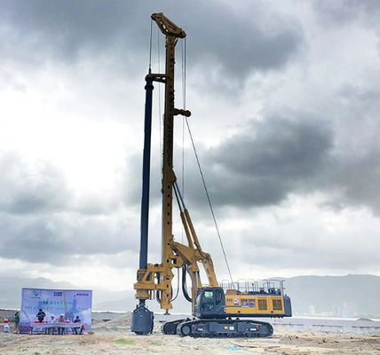 Máy đóng cọc thủy lực Xr400e Động cơ Diesel 2800mm