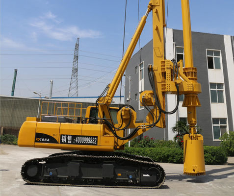 Máy đóng cọc quay FD188a Máy đóng cọc thủy lực 50m ISO9001