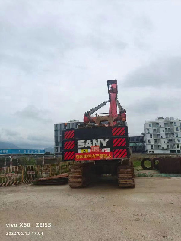 SR 415 Máy đóng cọc Sany Máy đóng cọc 145 tấn Bauer cho các dự án nền móng