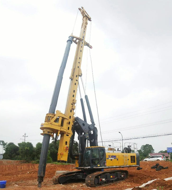 Xr280e Bore Pile Foundation Rotary Drill Rig Crawler Type